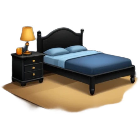 1980s black lighting emoji