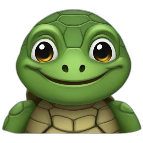 turtle man emoji