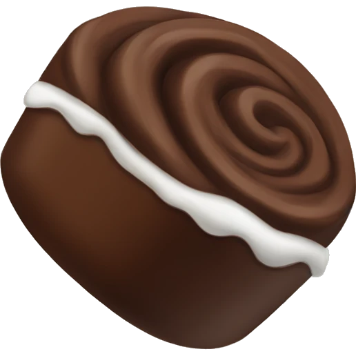 chocolate roll emoji