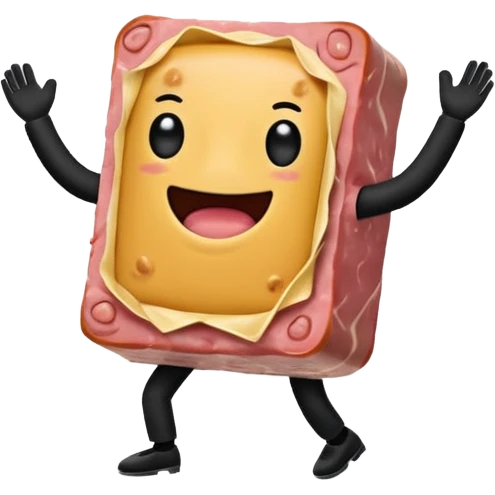 SPAM MEAT meme DANCE PARTY LANDSCAPE emoji