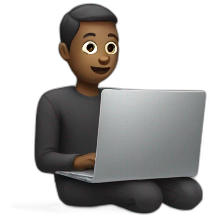 emoji person using laptop emoji