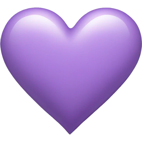 Light Purple Heart emoji