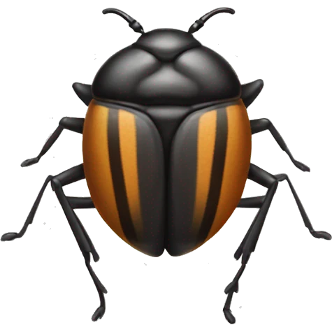 a bug emoji