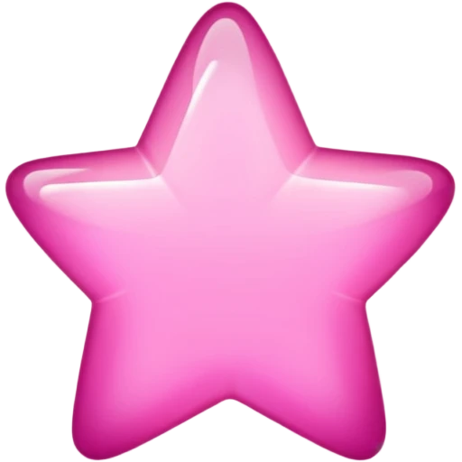 pink small stars emoji