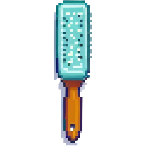 hair brush emoji