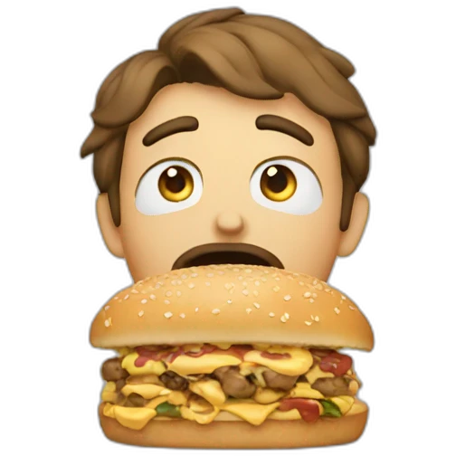 Eat too much emoji