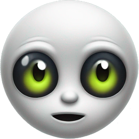 cute alien emoji