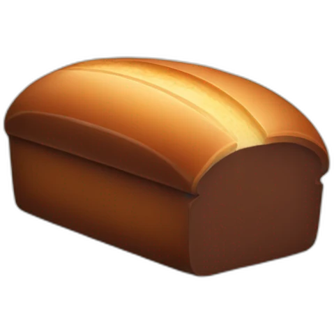 Chocolate in bread emoji