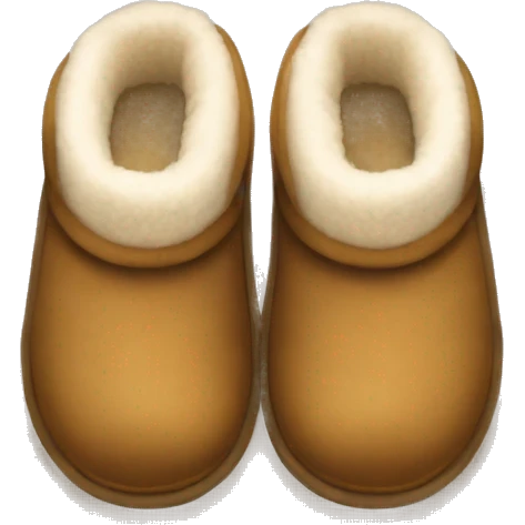 ugg slippers emoji