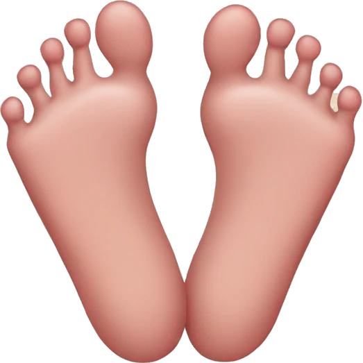 Feet heart emoji