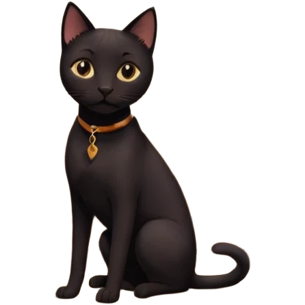 schwarze Katze auf dem Sofa mit unschuligem Blick und Hund auf dem Boden vor einer zerbrochenen Vase - Zimmer ist verwüstet, Kissen liegen unten emoji