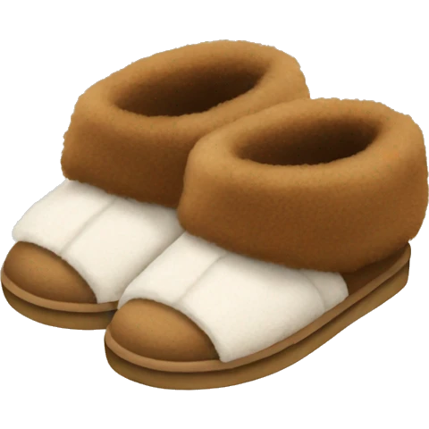UGG slippers  emoji