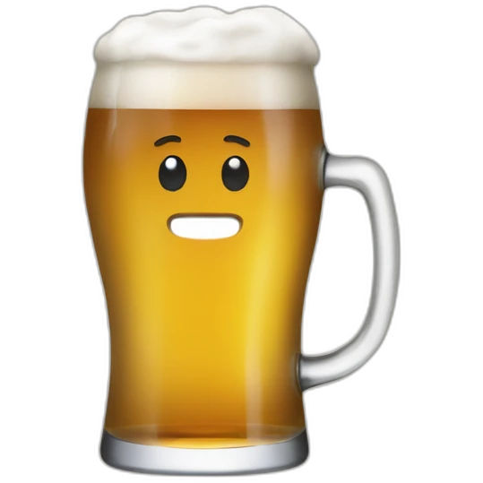 Sigma boit une bière emoji