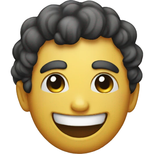 Emoji holding back laugh emoji
