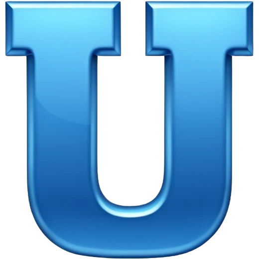 letter u emoji