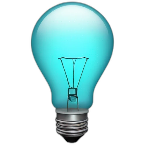 stylized lightbulb emoji