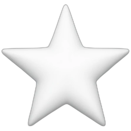 White star emoji