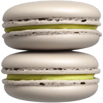 Light grey macaron emoji