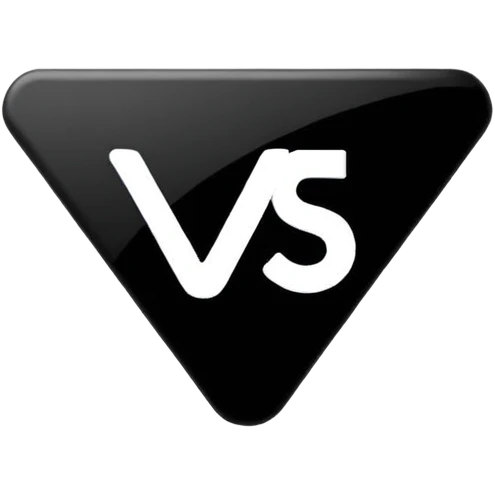 “Logo ‘VS’ bergaya modern dan tebal, komposisi seimbang, garis tegas, tanpa ornamen. Latar belakang putih polos bersih, tanpa bayangan atau tekstur.” emoji