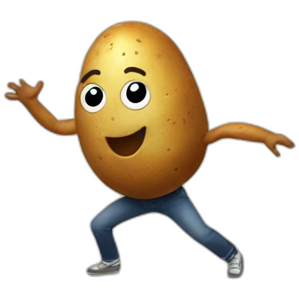 dancing potato emoji