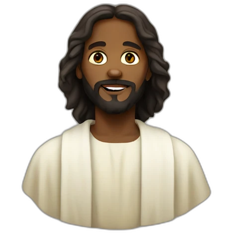 Black jesus emoji