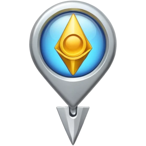Maps pin emoji