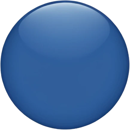 DARK BLUE CIRCLE emoji