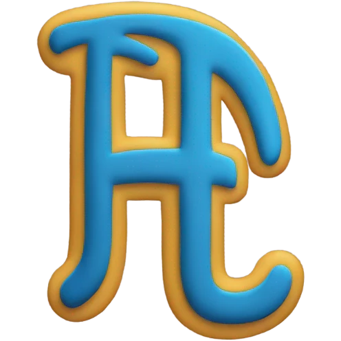 Logo with letters RT emoji