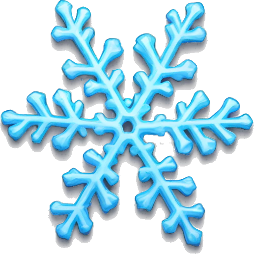 Snowflakes  emoji