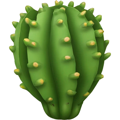 round Nopal emoji