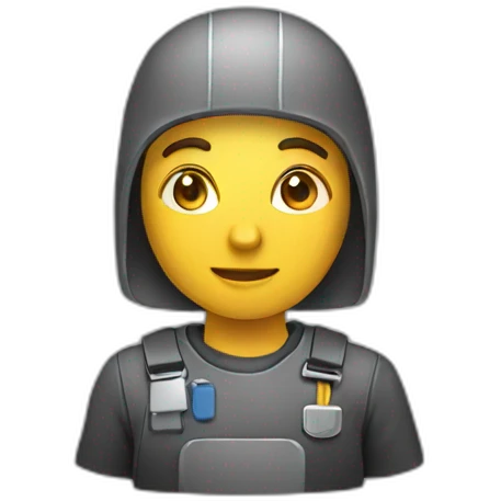 Software engineer working  emoji