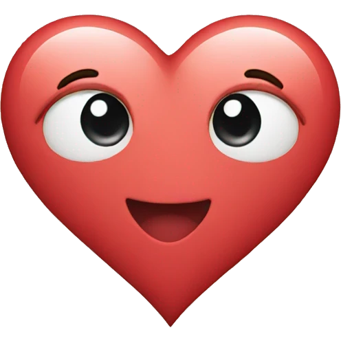 Heart with emoji emoji