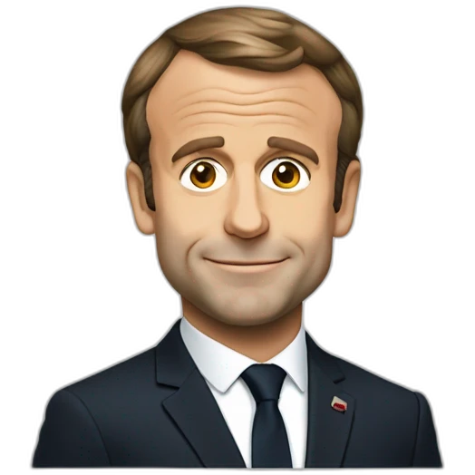 Emmanuel Macron emoji