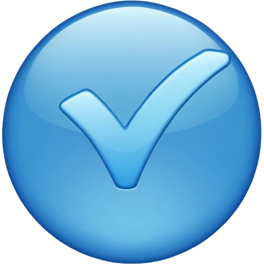 Centang biru yg ada di tiktok emoji