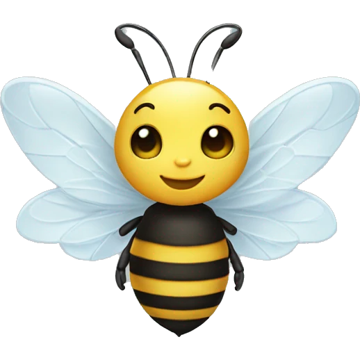 angel bee emoji