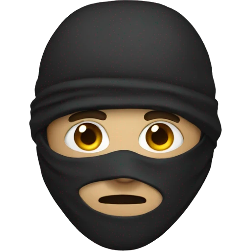 Robber emoji emoji