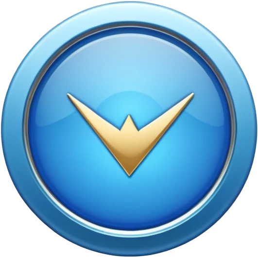 Blue tick badge emoji