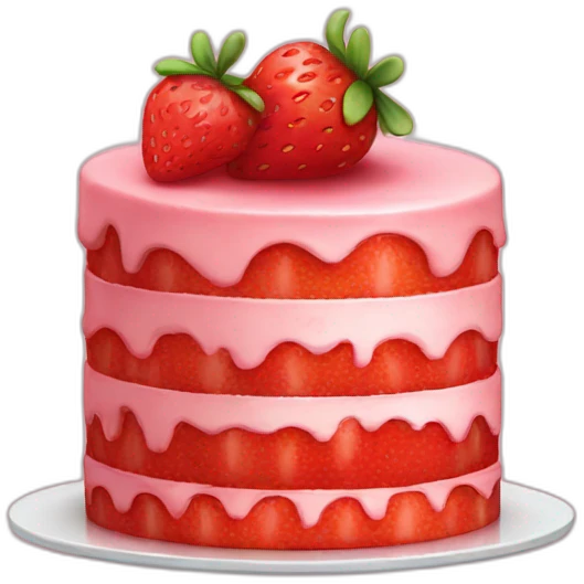StrawBerry Cake emoji