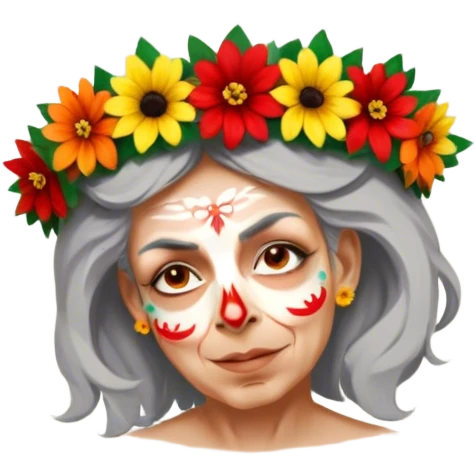 Flower-Crowned Dancer emoji