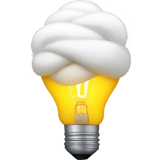 sleeping bulb emoji