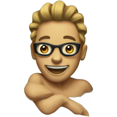 Swimming pool decoration  emoji