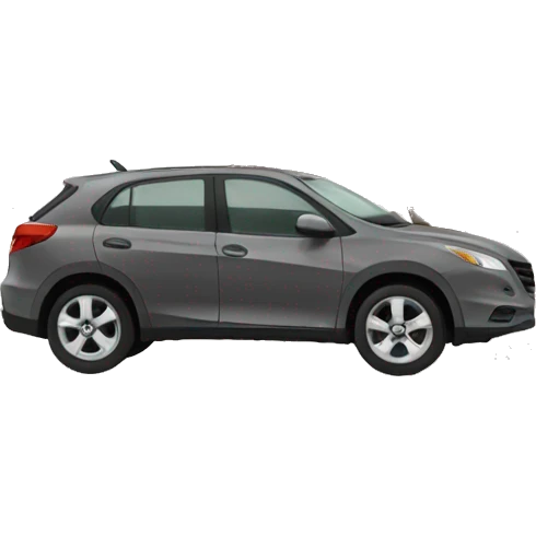 Car with a football emoji