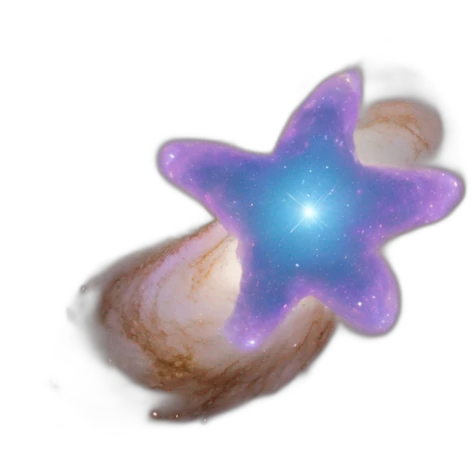 galaxy star with M in the middle emoji