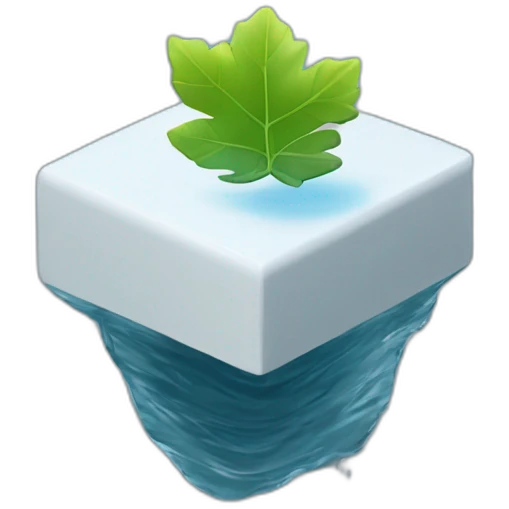 small-leaf-floating-on-water-block-and-security-ptz-camera-behind emoji