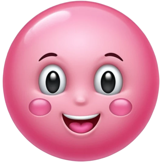Burbuja de chicle rosado  emoji