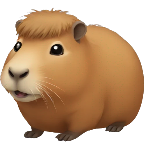 Capybara emoji