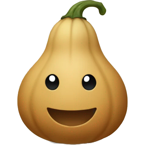 Beige gourds emoji