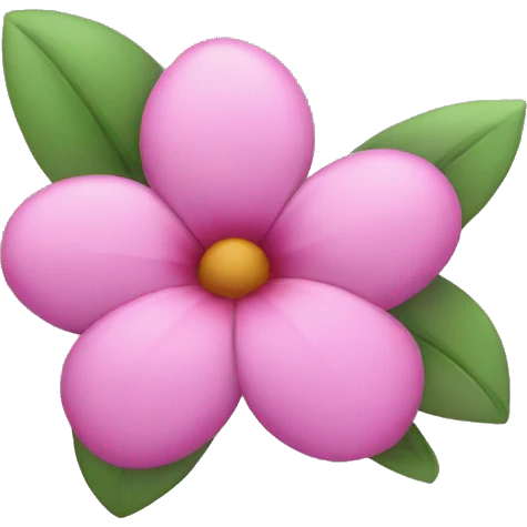 Pink flowers  emoji