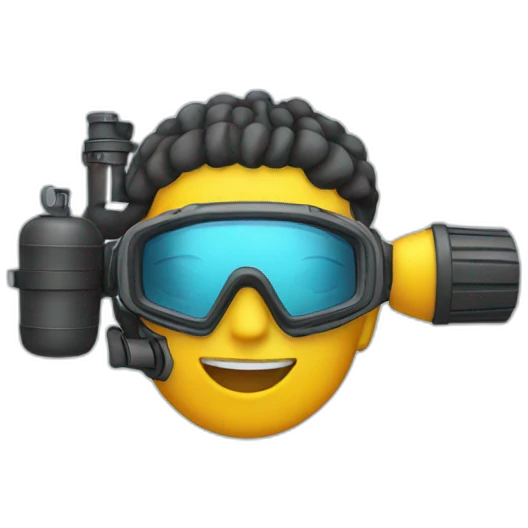underwater divers emoji