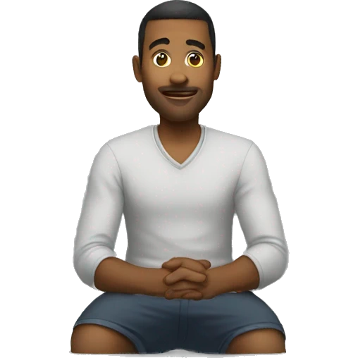 sit down emoji